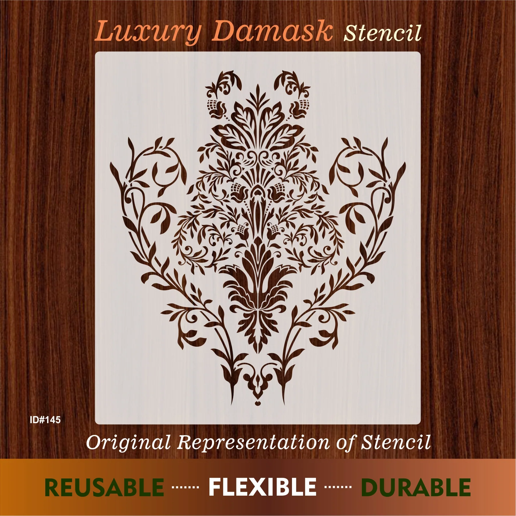 Laxury Damask Stencils For Walls Painting Scrapbooking Stamping Stamp Album Decorative stencil. ID #145