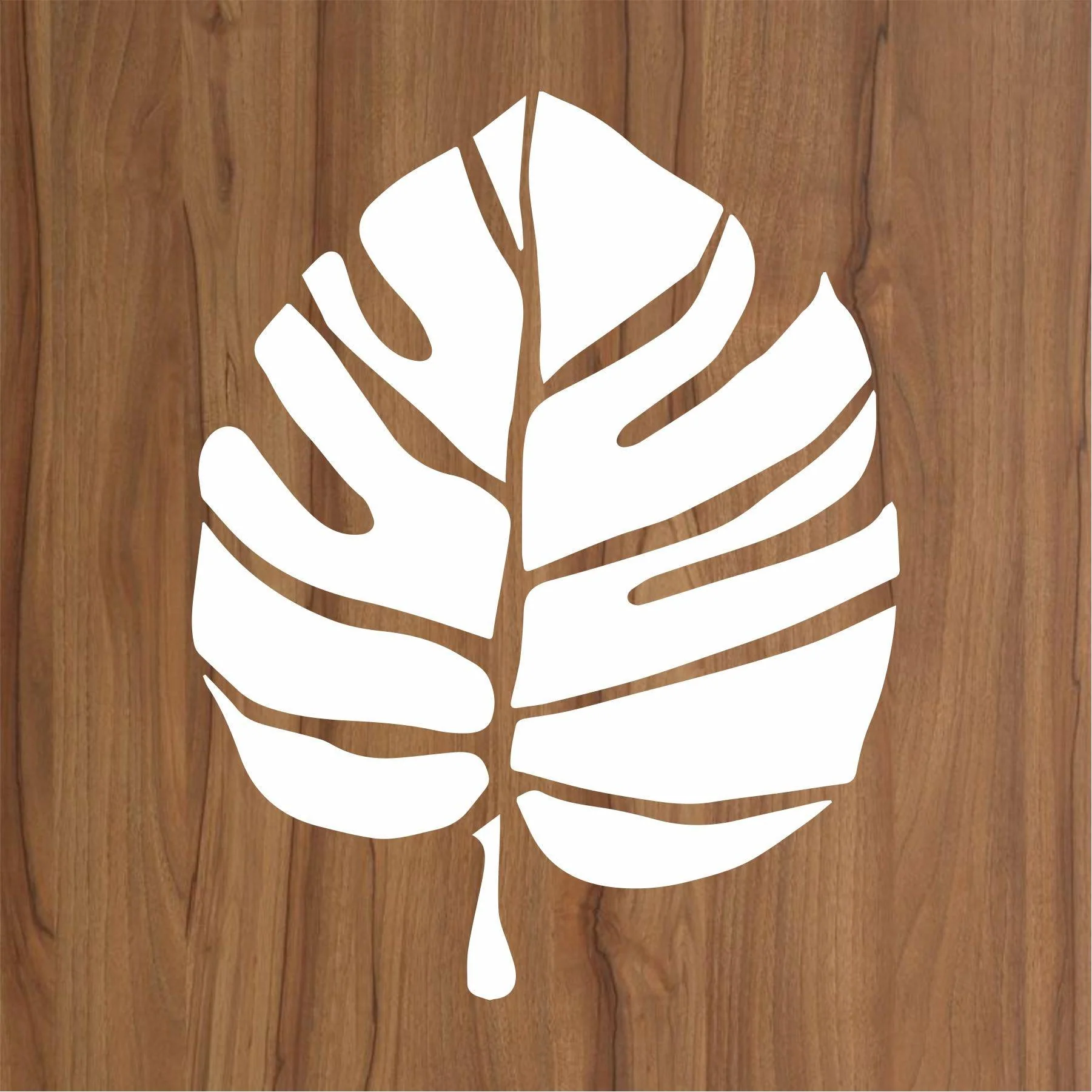 leaf Reusable Stencil For Canvas And Wall Painting.ID#175 - Image 2