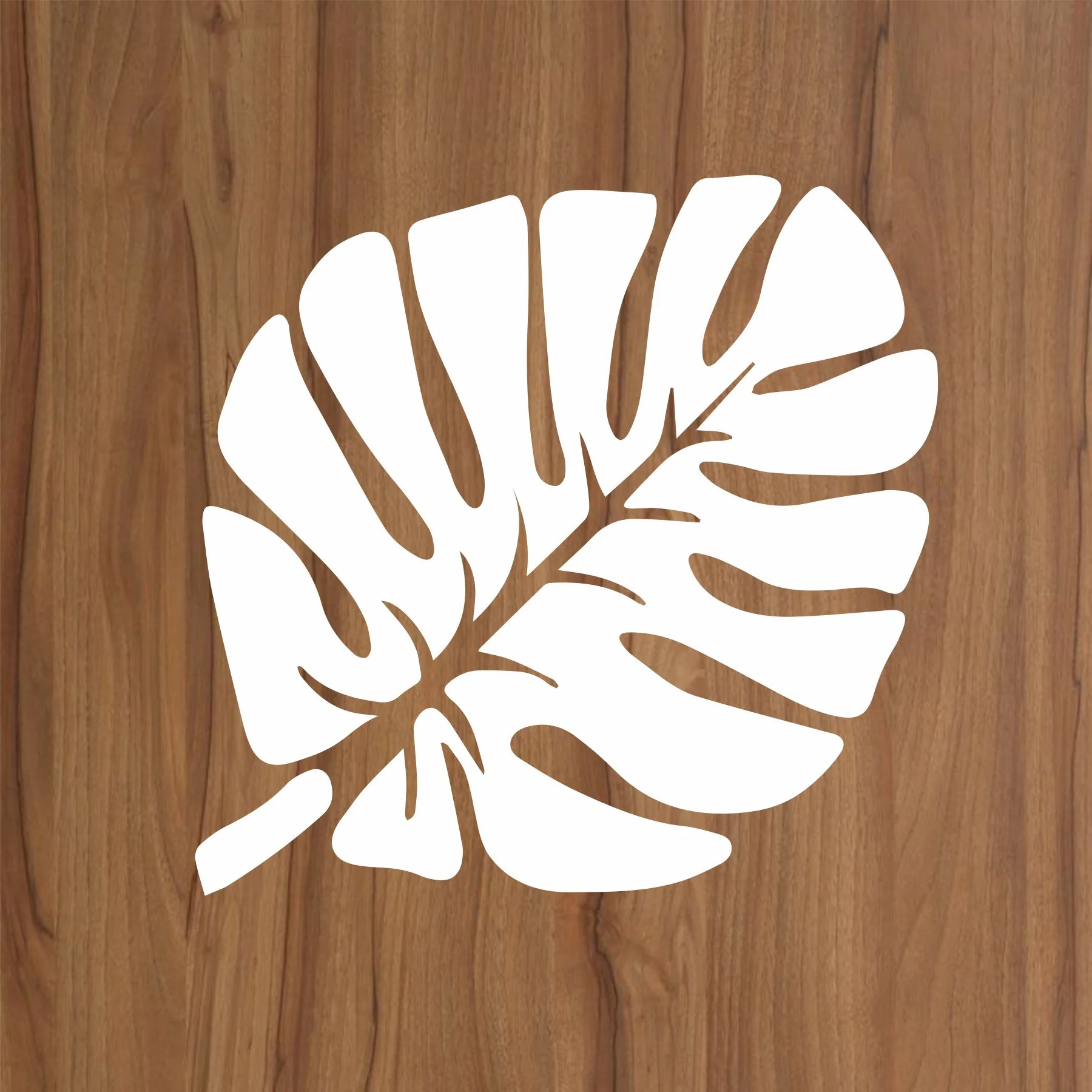 Leaf Reusable Stencil For Canvas And Wall Painting.ID#174 - Image 3