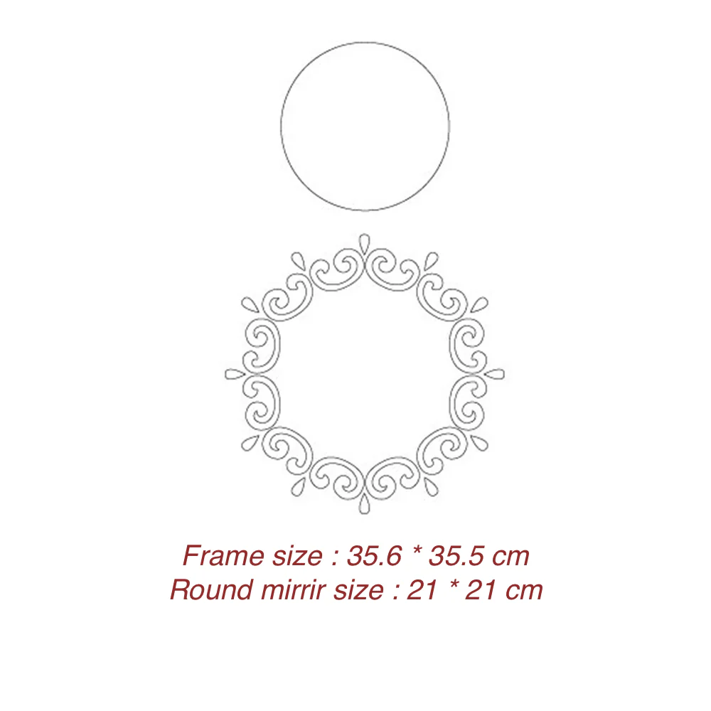 Makeup Mirror 3D Mirror Sticker Acrylic Home Decoration for Kids Rooms Bathroom Bedroom Art Mural Self-adhesive Wall Stickers - Image 6