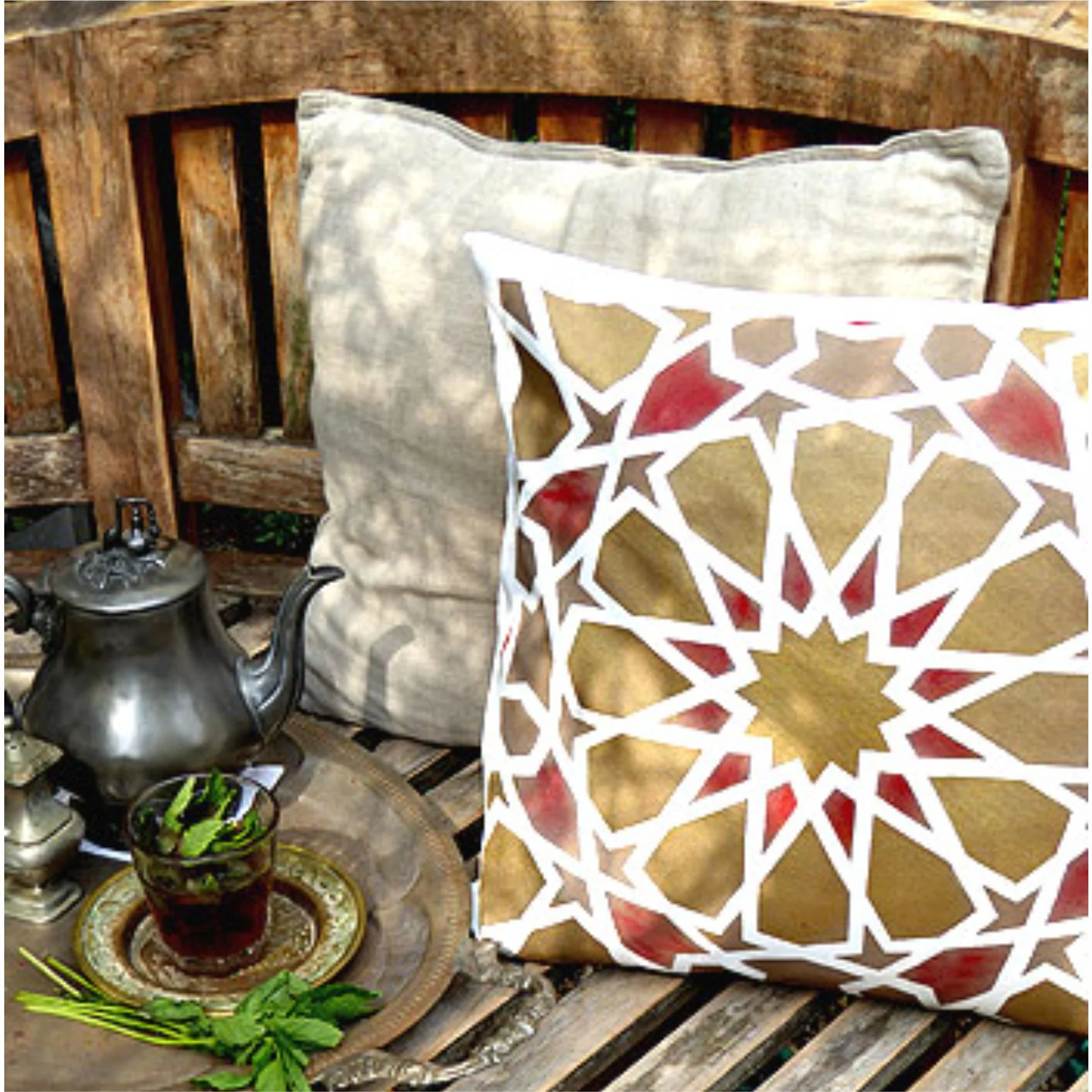 Mandala Geometric Design Stencil Reusable Stencil For Canvas And Wall Painting.ID# 342 - Image 5