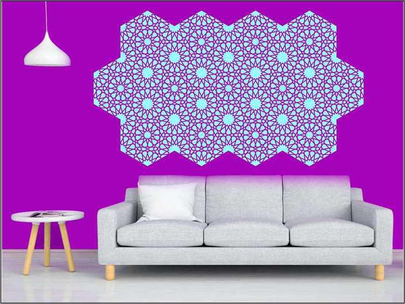 Mandala Geometric Design Stencil Reusable Stencil For Canvas And Wall Painting.ID# 342 - Image 6