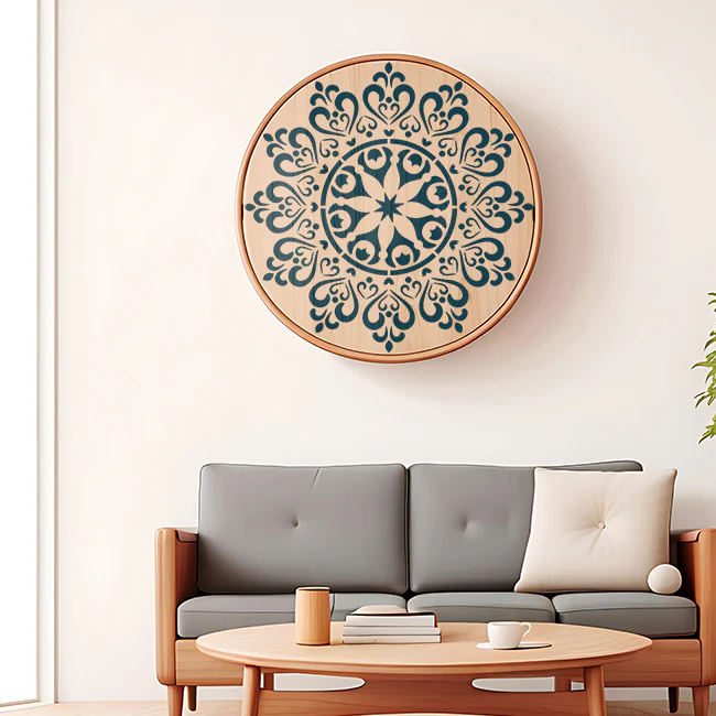 Mandala Pattern Stencil for design painting furniture design thick patterns plaster decorative - Image 4