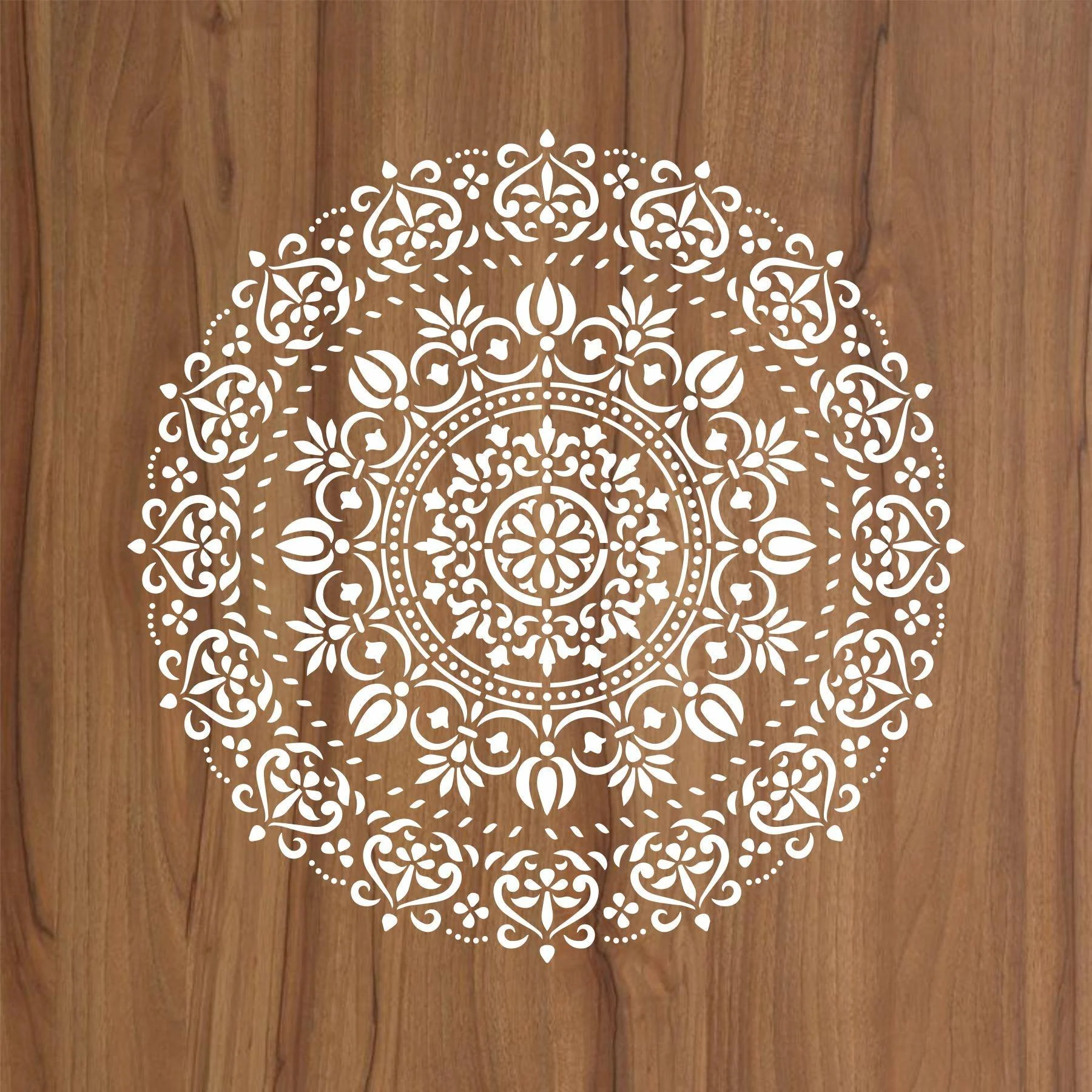 Mandala Reusable Stencil For Canvas And Wall Painting.ID#173 - Image 2