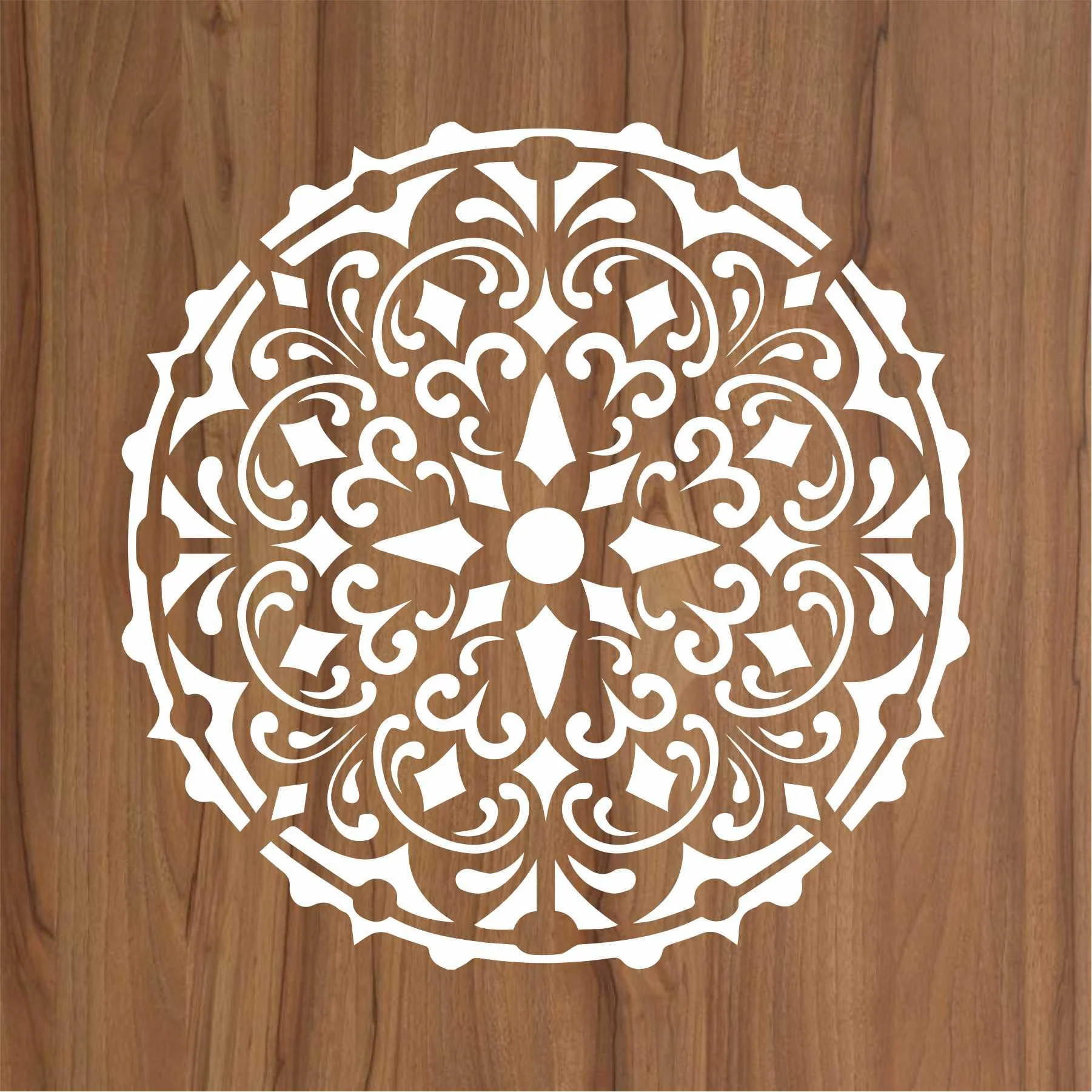 Mandala Reusable Stencil for Canvas and wall painting.ID#157 - Image 2