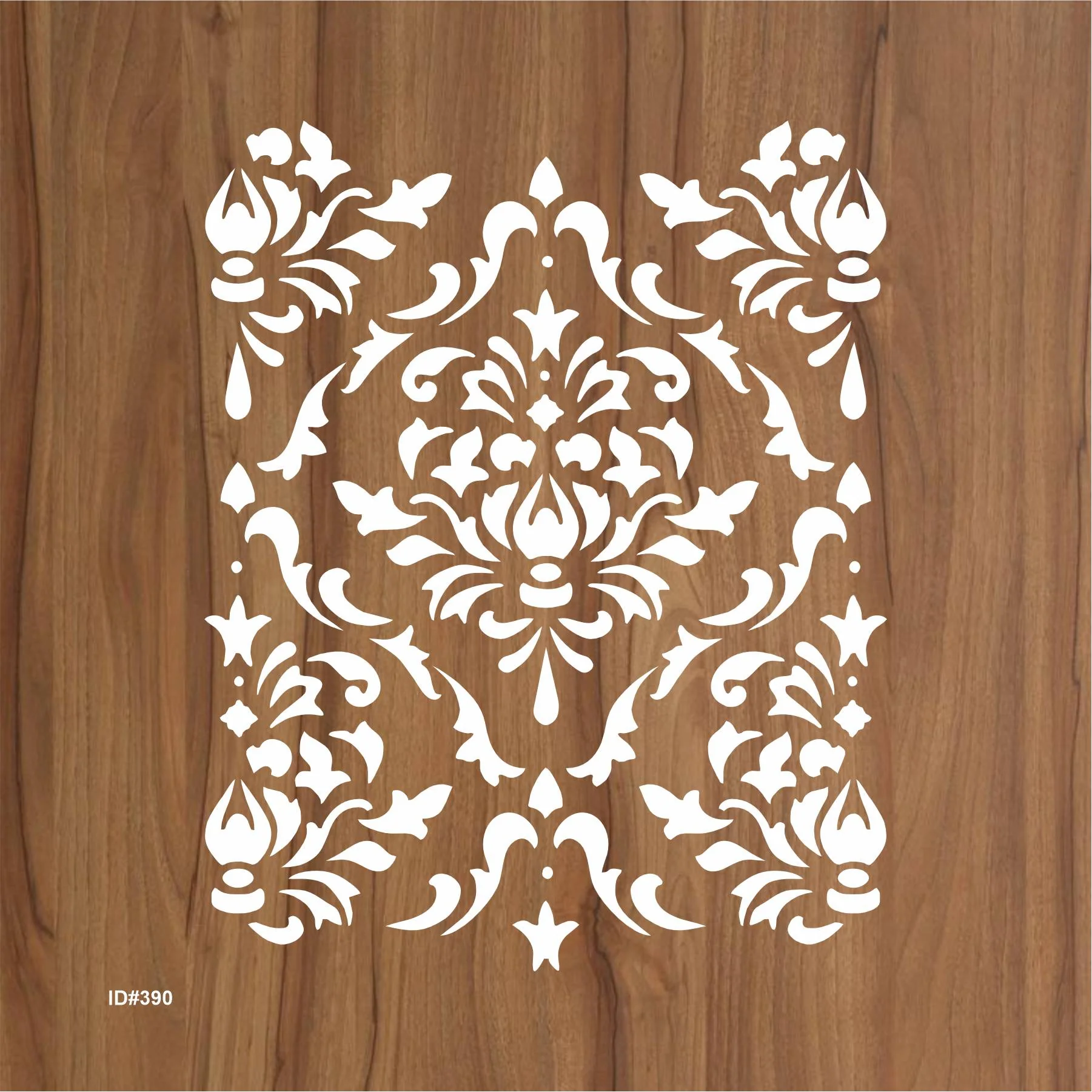 Marcella Damask Layering Stencil Wall Painting Scrapbook Coloring Embossing Album Decorative Template. ID #390 - Image 2