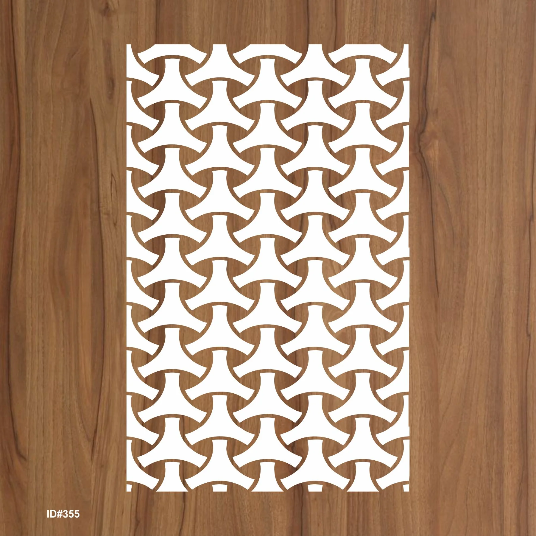 Monochrome Trignlgle Geomatric Pattren Setncil Reusable Stencil For Canvas And Wall Painting.ID #355 - Image 2