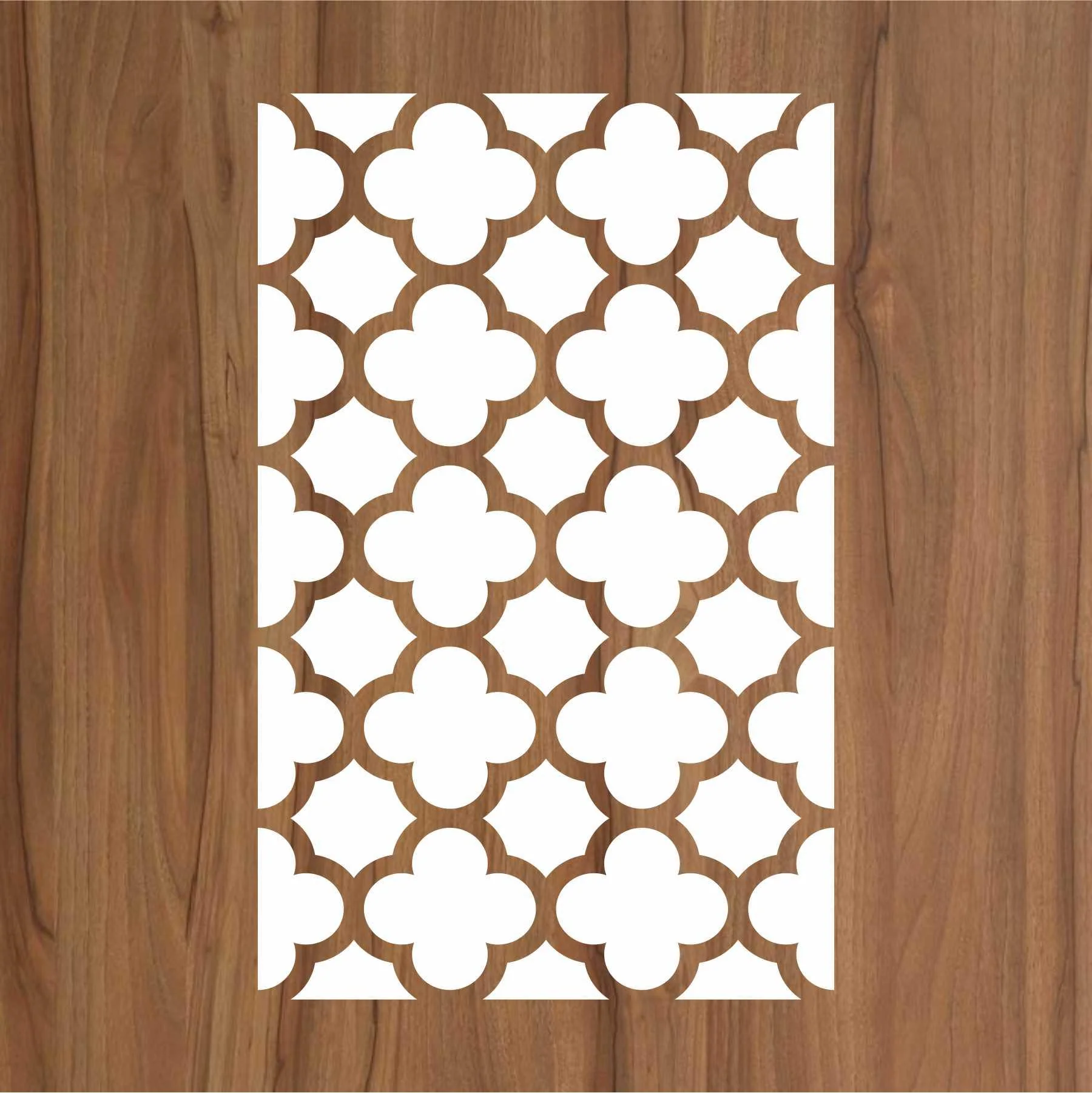Moroccan Fabric Reusable Stencil For Canvas And Wall Painting.ID#208A - Image 2