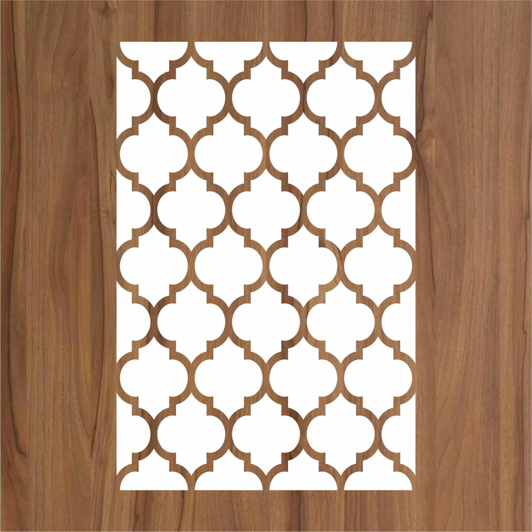 Moroccan Pattern Moroccan Fabric Reusable Stencil For Canvas And Wall Painting.ID#208G - Image 3