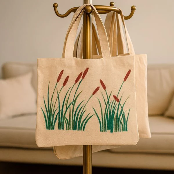 Natural Grass Silhouette Stencil for Wall, Floor & Craft Décor – Minimal Botanical Border – ID# 650 - Image 6