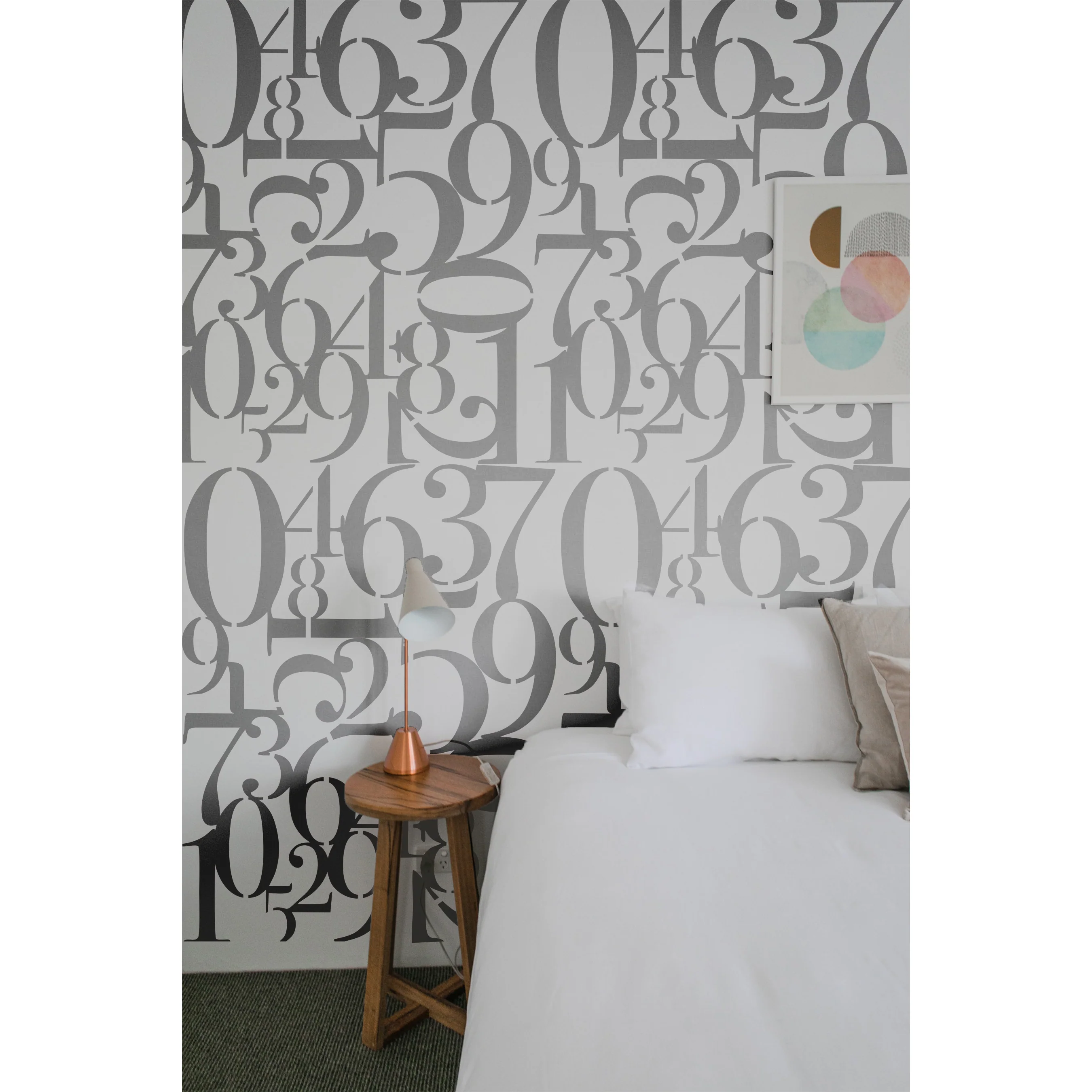 Number Stencil For Wall Painting Scrapbooking Stamp Album Decor Embossing Paper Card Template. ID #226 - Image 4