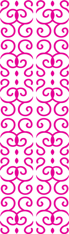 Pack of 2 border, Floral Reusable Stencil for Canvas and wall painting.ID#39 - Image 6