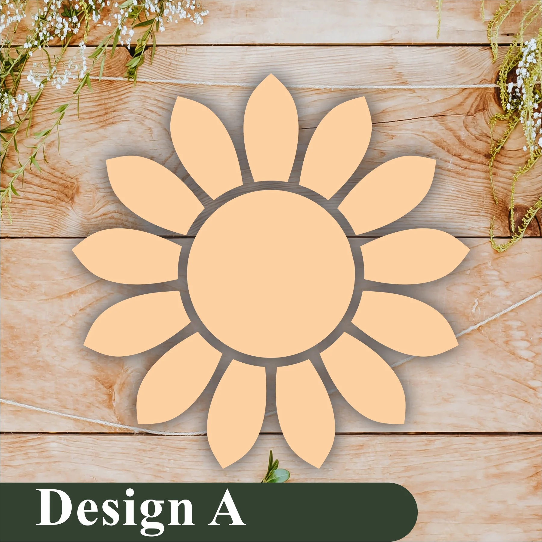 Pack of 4 Reusable Stencil For Canvas And Wall Painting.ID#209B - Image 12