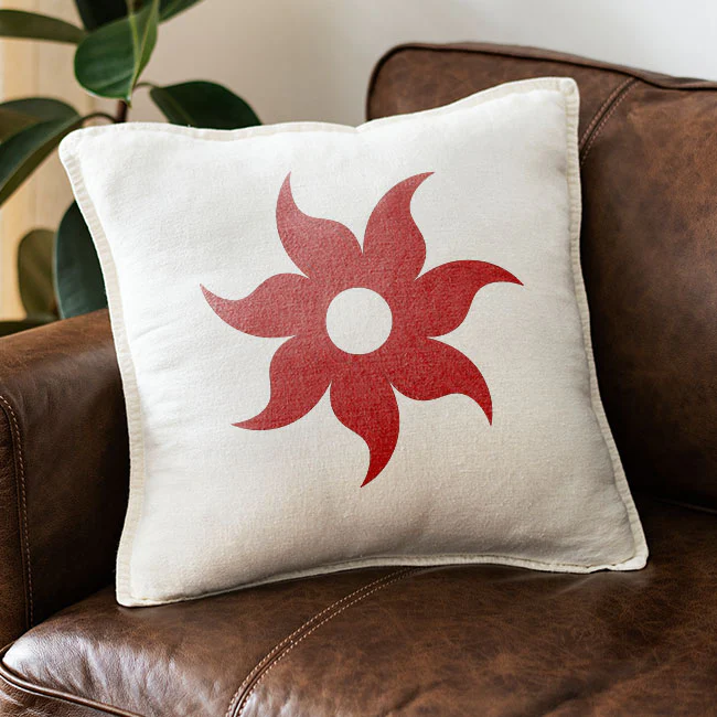 Pack of 4 Wall Decoration floral Reusable Stencil for Canvas and wall painting.ID#32-1 - Image 4