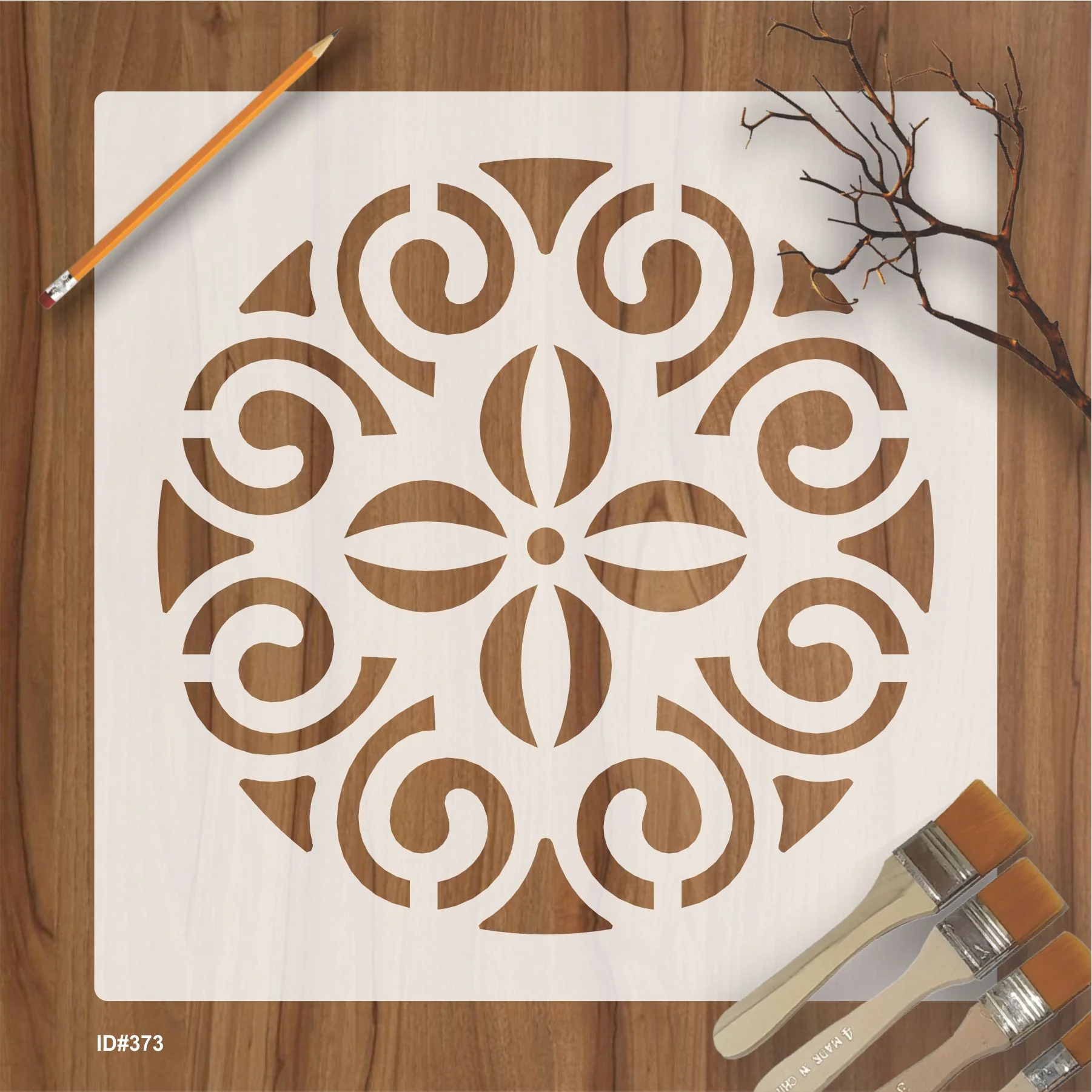 Partition Clipart Stencil Reusable Stencil For Canvas And Wall Painting.ID #373