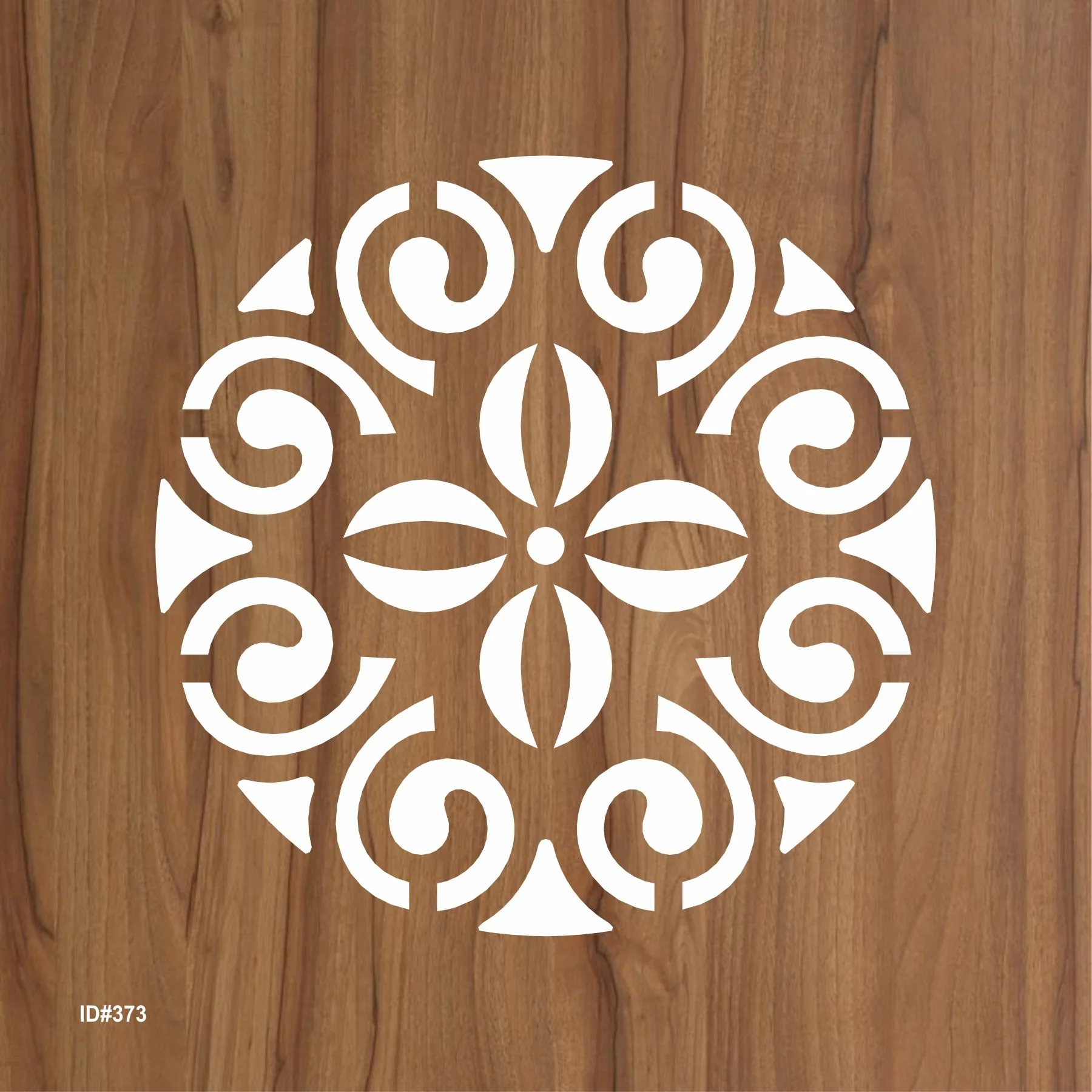 Partition Clipart Stencil Reusable Stencil For Canvas And Wall Painting.ID #373 - Image 2