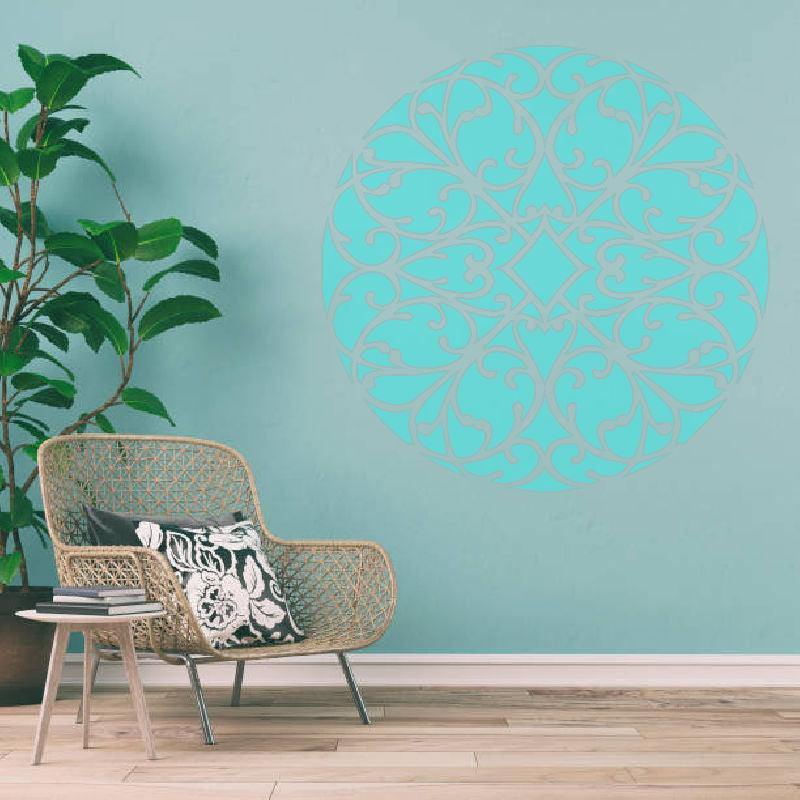 Pattern Mandala Design for Wall Decor Reusable Stencil For Canvas And Wall Painting.ID# 424 - Image 4