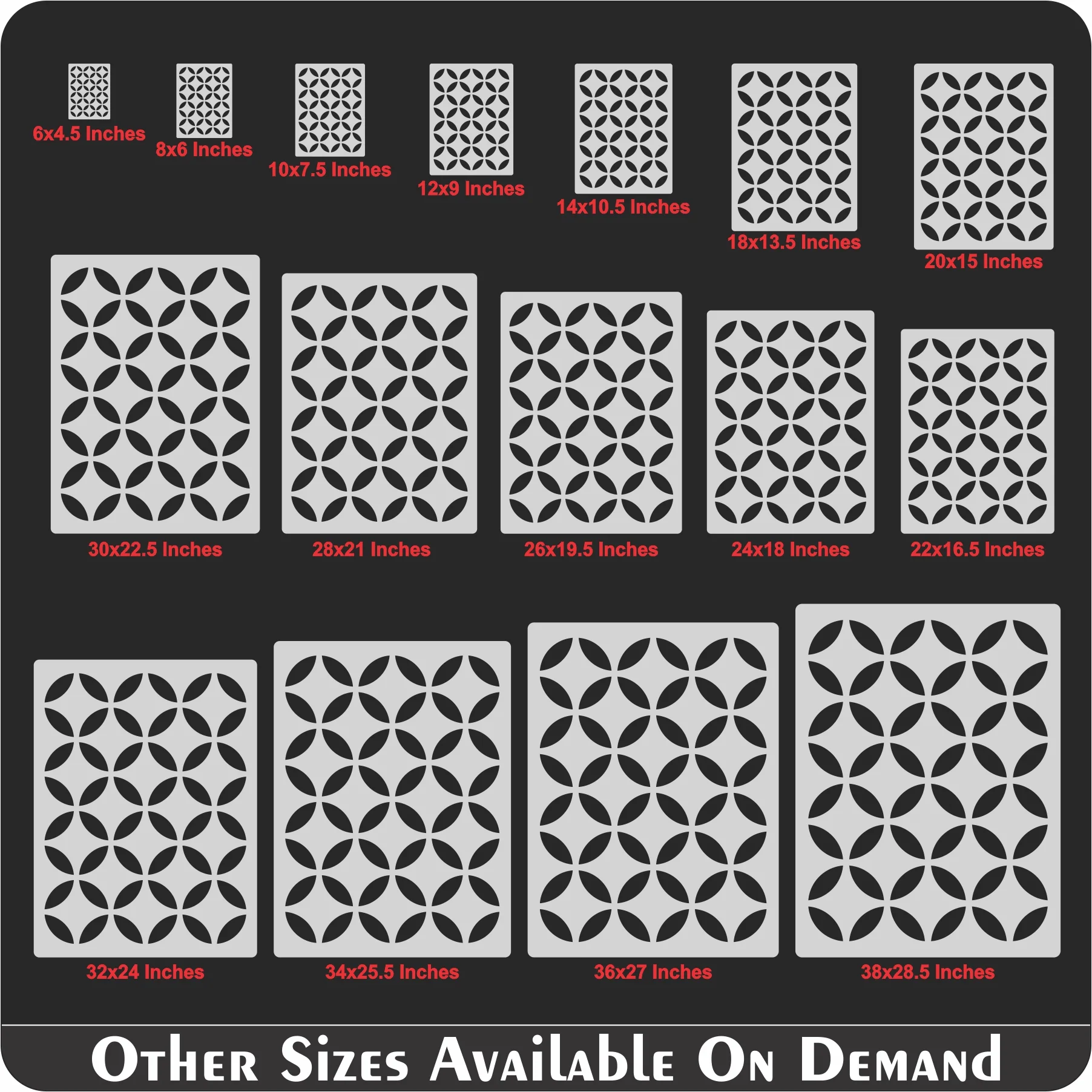 Picasso Great Dane Pattern Reusable Stencil For Canvas And Wall Painting.ID#212H - Image 10