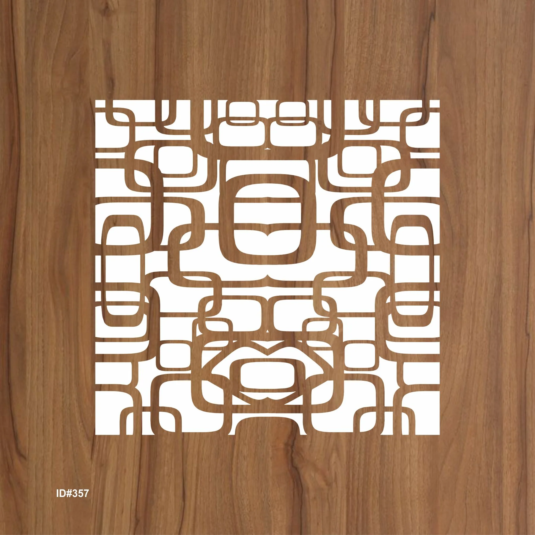 Retri Shape Pattren Reusable Stencil For Canvas And Wall Painting. ID #357 - Image 2
