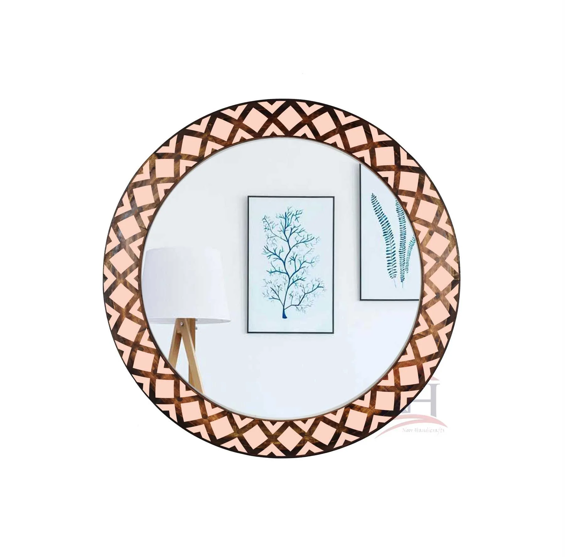 Round Mandala Border Reusable Stencil For Canvas And Wall Painting.ID#247 - Image 6