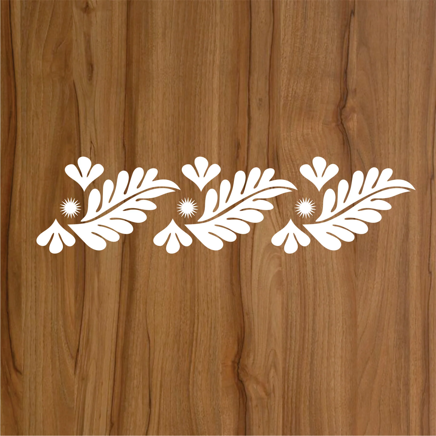 Sablon Floral Reusable Stencil For Canvas And Wall Painting.ID#266 - Image 3