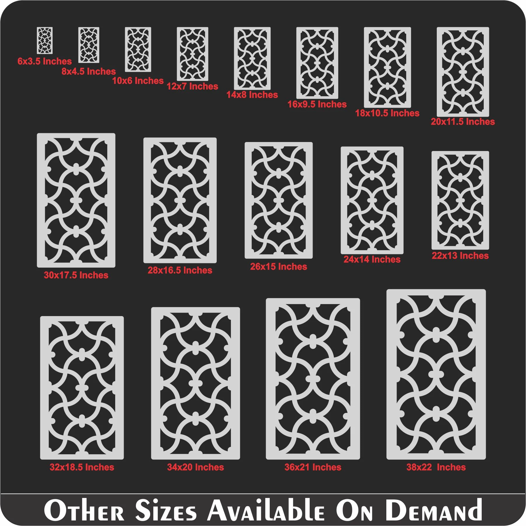 Seamless Mesh Pattern Reusable Stencil For Canvas And Wall Painting.ID#212D - Image 8