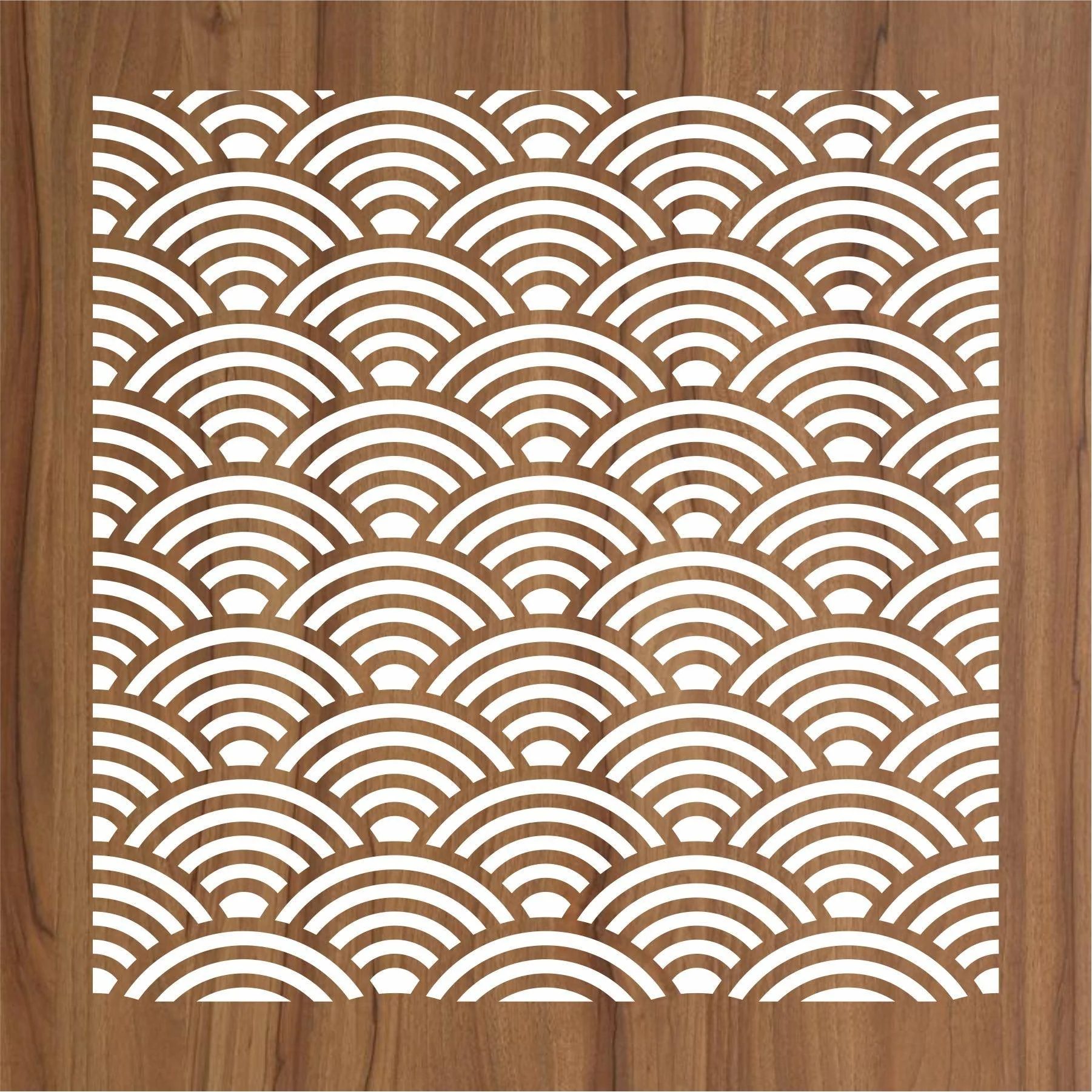 Seamless Pattern Reusable Stencil For Canvas And Wall Painting.ID#204 - Image 2