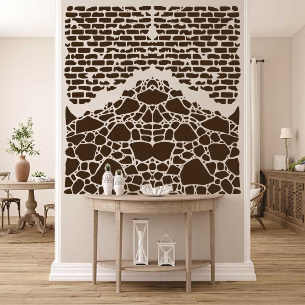 Stamperia & Masonry Texture Stencil Pack for Wall, Furniture & Mixed Media Art – Reusable Vintage Texture Designs – Pack of 3 – ID# 803 - Image 7