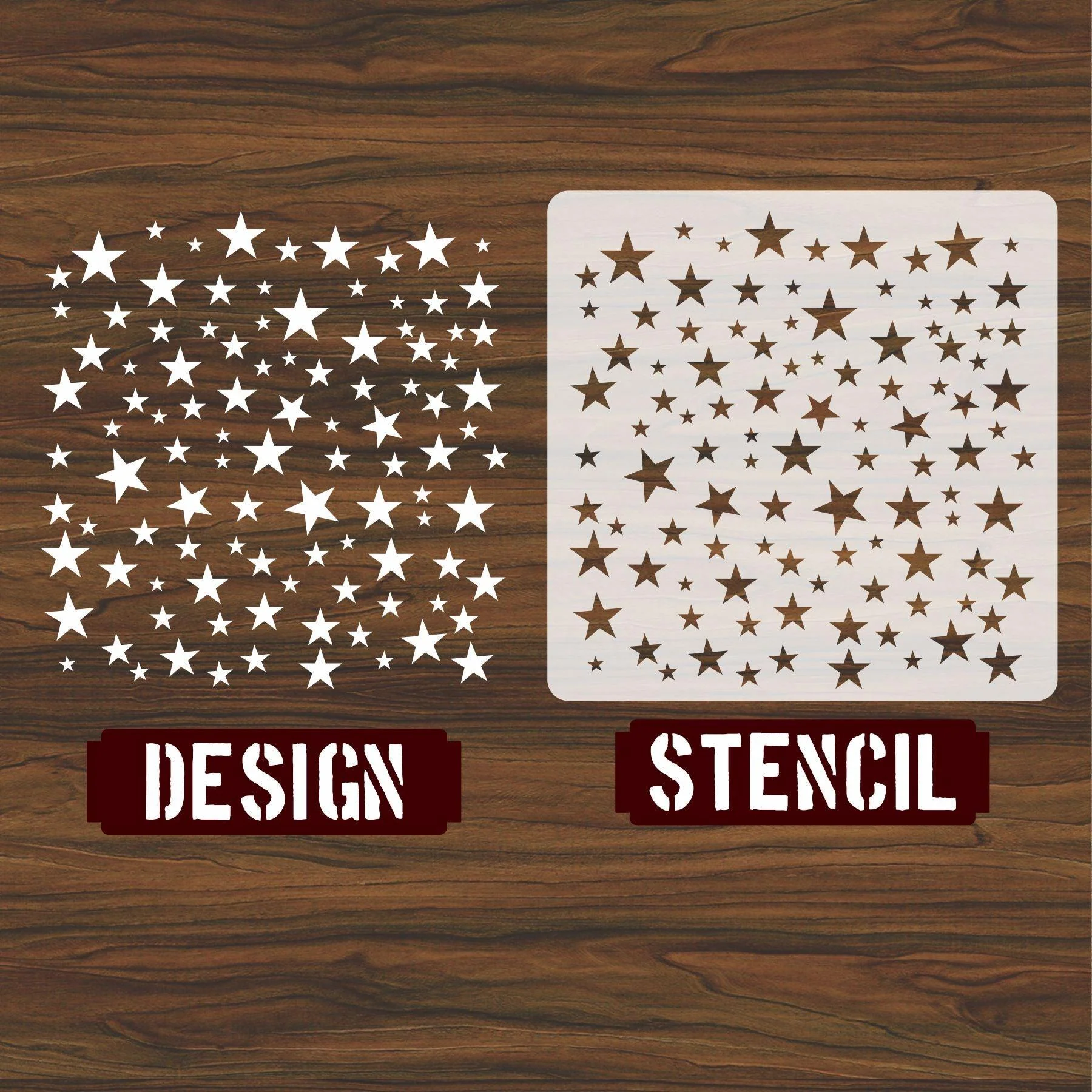 Star Stencil , Wall Stencils For wall Painting Airbrush Painting Art Cake Spray Mold DIY Decor Crafts Canvas.ID#10-2 - Image 2