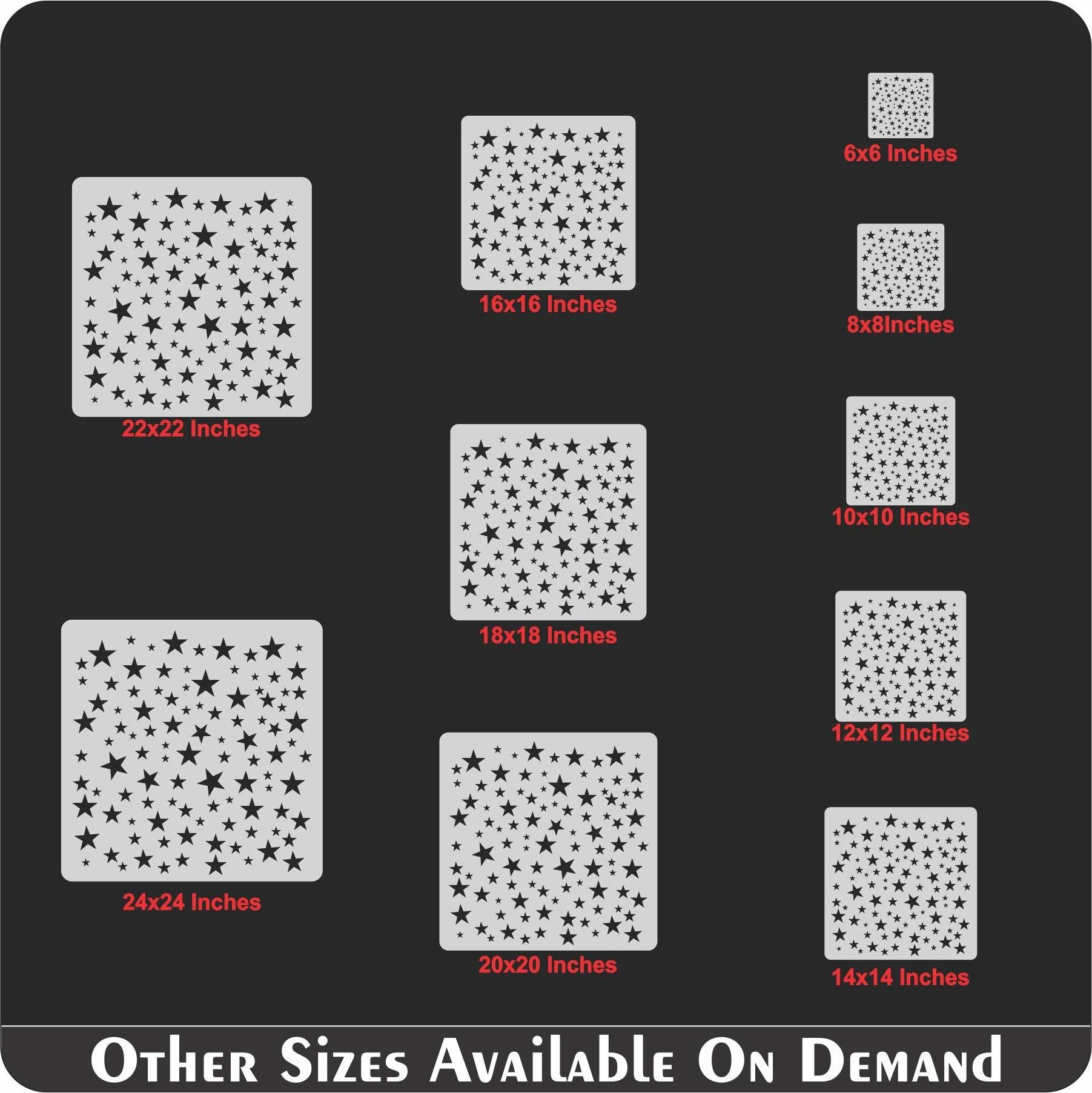 Star Stencil , Wall Stencils For wall Painting Airbrush Painting Art Cake Spray Mold DIY Decor Crafts Canvas.ID#10-2 - Image 6