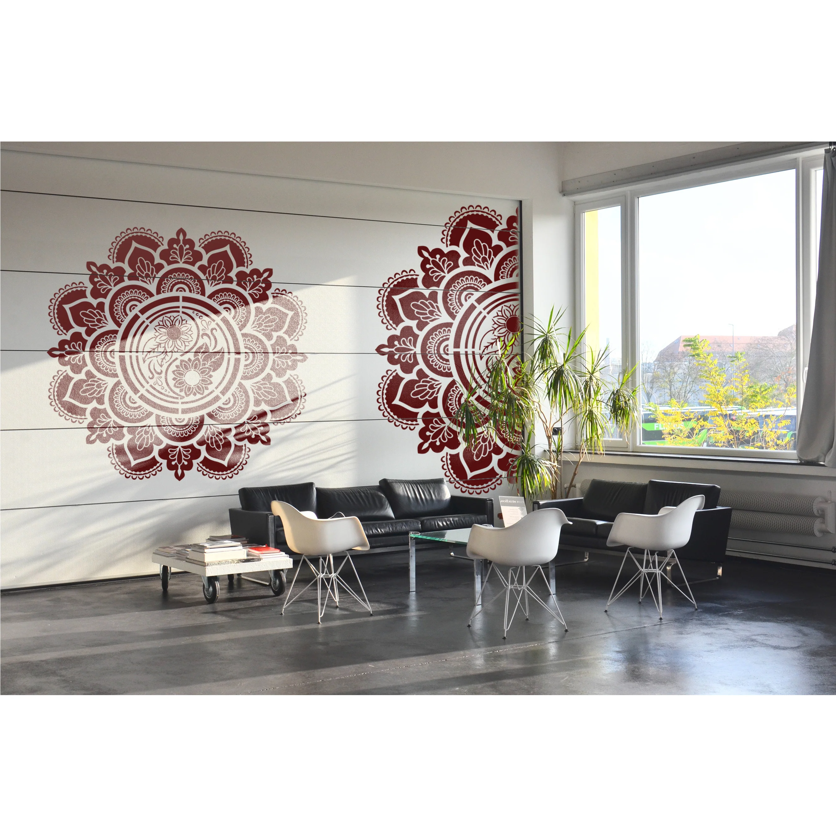 Taiji Geometric Mandala Layering Stencils Wall Painting Scrapbook Coloring Embossing Album Decorative Template.ID #540 - Image 4