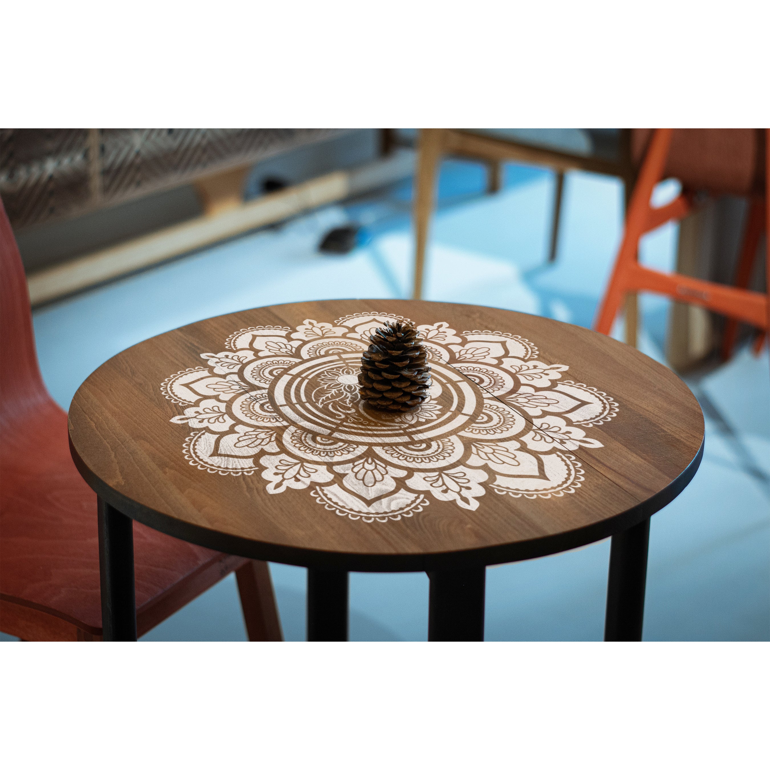 Taiji Geometric Mandala Layering Stencils Wall Painting Scrapbook Coloring Embossing Album Decorative Template.ID #540 - Image 6