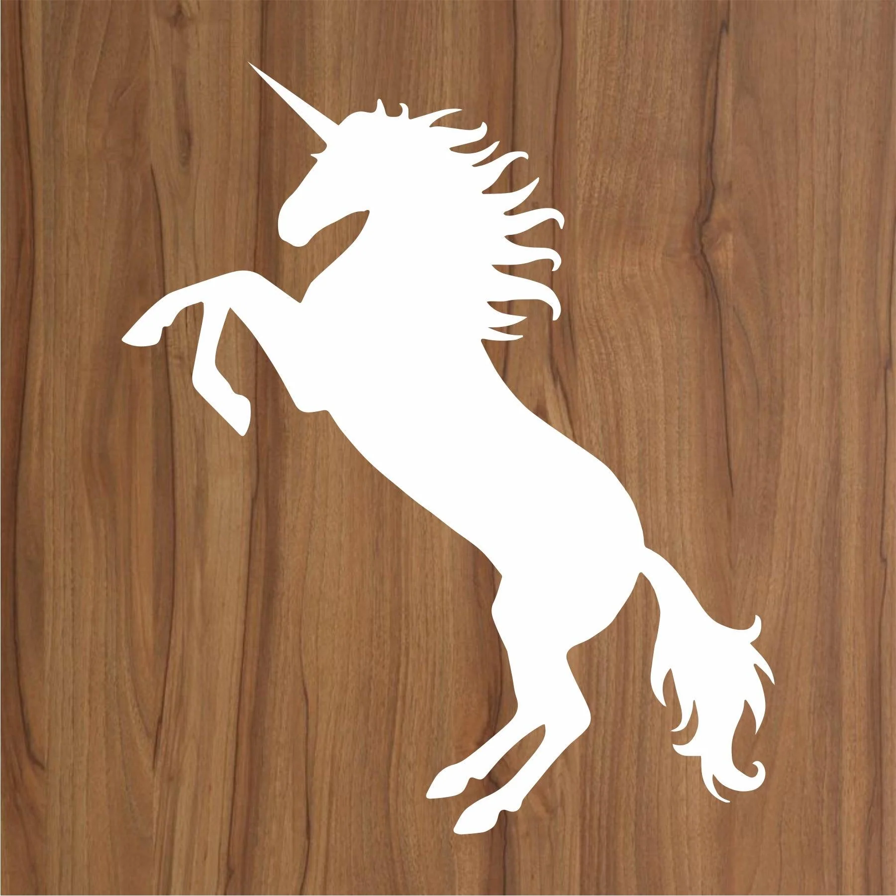 Unicorn Plasma Reusable Stencil For Canvas And Wall Painting.ID#178 - Image 2