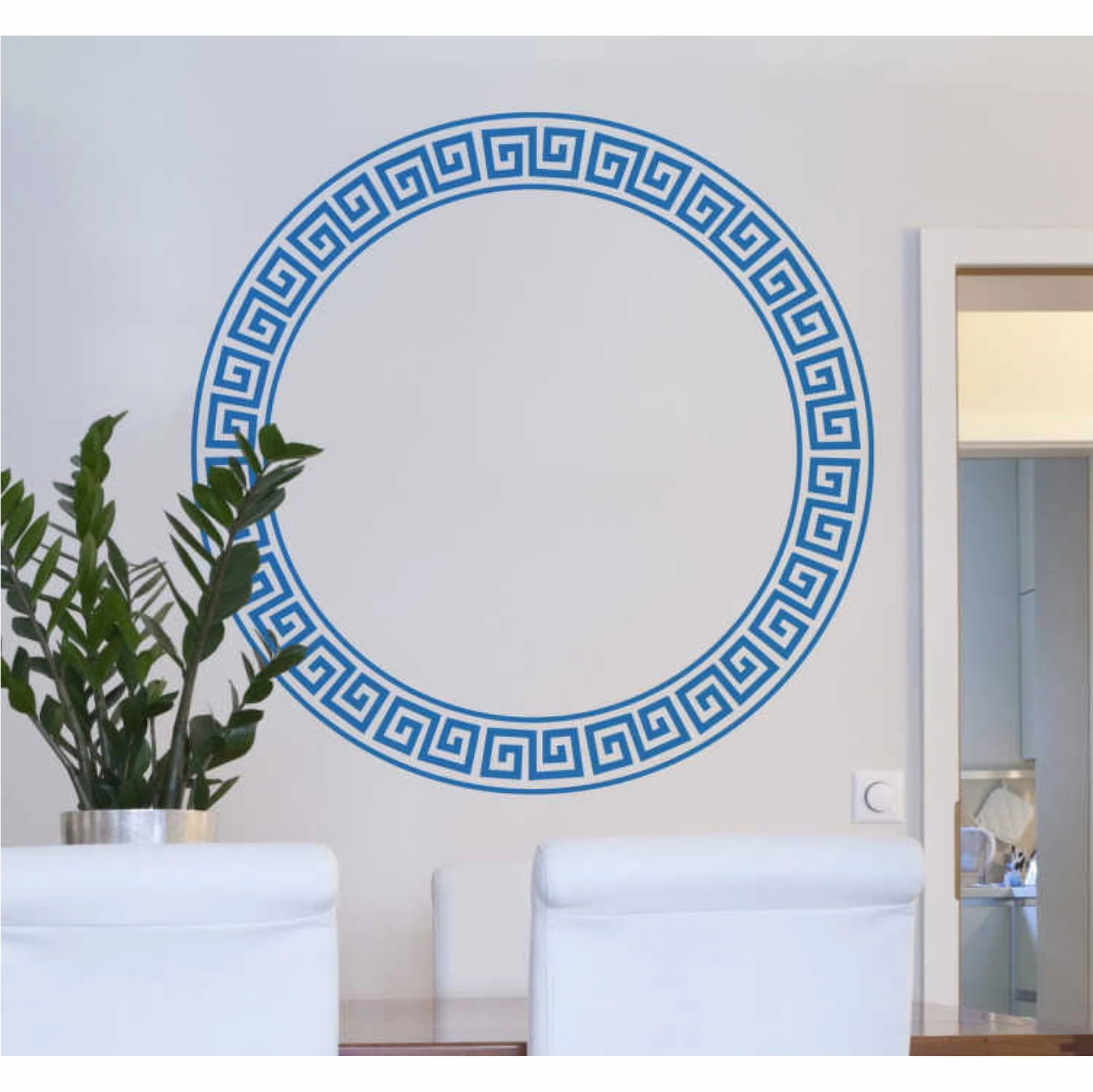 Versace Border Reusable Stencil For Canvas And Wall Painting.ID#250 - Image 3
