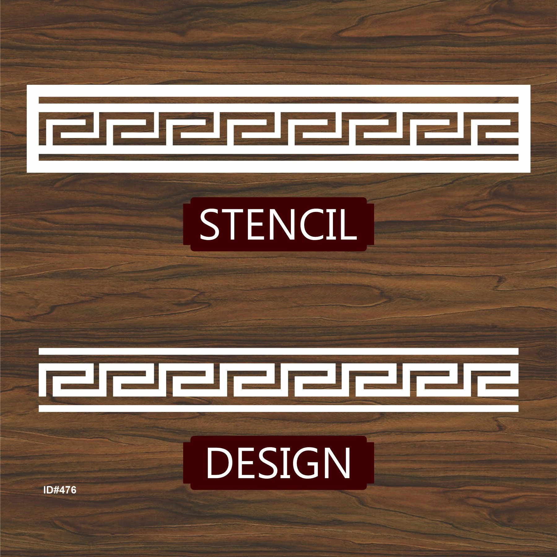 Versachi Border stencil used for Wall & furniture decoration Reusable Stencil For Canvas And Wall Painting.ID #303 - Image 5