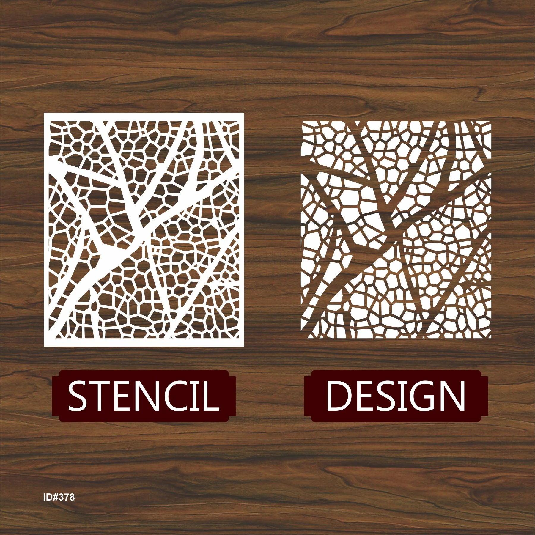 Vines Pattren Stencil Reusable Stencil For Canvas And Wall Painting.ID #378 - Image 4