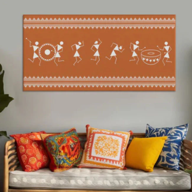 Ancient Symbolic Art Stencil – Traditional Cultural Signs for Wall & Craft Decoration ID#4503 - Image 4